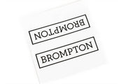 Brompton Decal for Main Frame