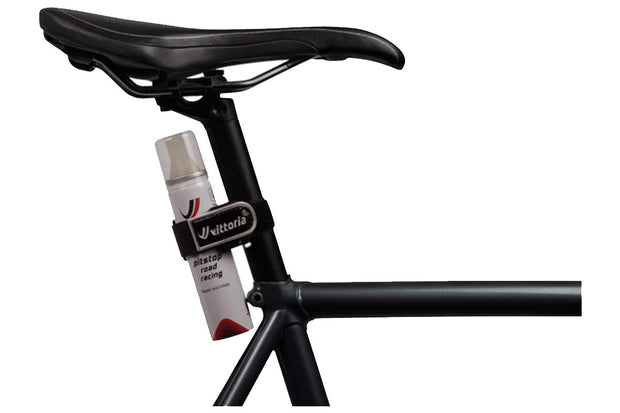 Vittoria Pit Stop Road Racing Kit ( + 1 Strap) Tyre Inflator and Sealant