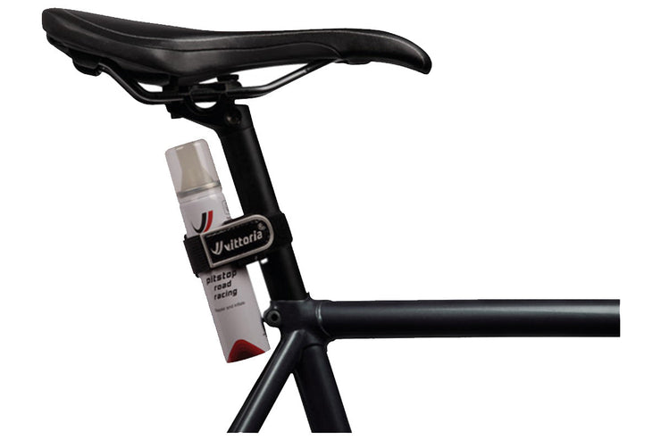 Vittoria Pit Stop Road Racing Kit ( + 1 Strap) Tyre Inflator and Sealant
