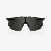 100% Hypercraft SQ Matte Black Sunglasses, Smoke Lens