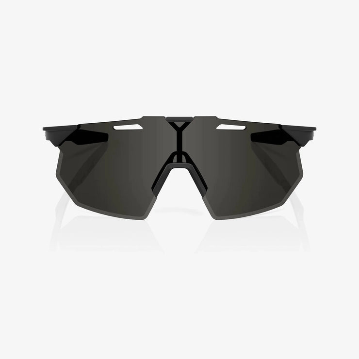 100% Hypercraft SQ Matte Black Sunglasses, Smoke Lens