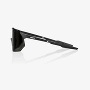 100% Hypercraft SQ Matte Black Sunglasses, Smoke Lens