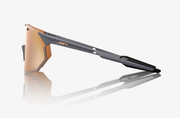 100% Hypercraft SQ Soft Tact Grey Sunglasses, HiPER Copper Mirror Lens