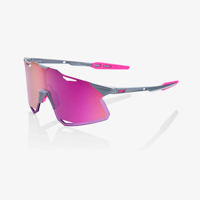 100% Hypercraft Tokyo Night Sunglasses, Purple Multilayer Mirror Lens