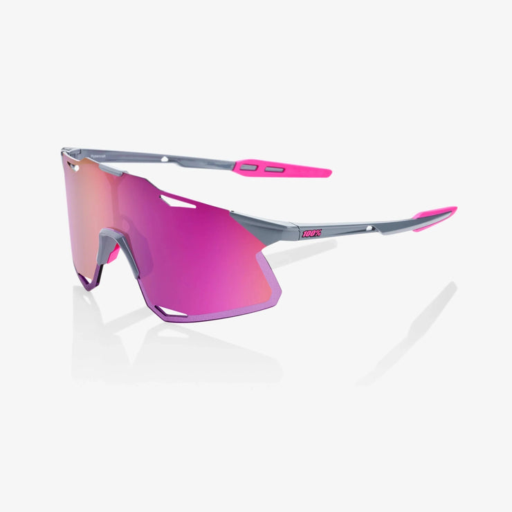 100% Hypercraft Tokyo Night Sunglasses, Purple Multilayer Mirror Lens