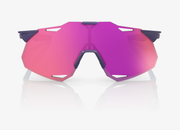 100% Hypercraft XS Satin Storm Metallic Sunglasses, Purple Mirror Lens