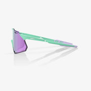 100% Hypercraft XS Soft Tact Mint Sunglasses, Hiper Lavender Mirror Lens