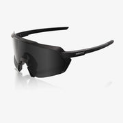 100% Korbin Sunglasses Matte Black Gloss Black, Black Mirror Lens
