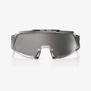 100% Korbin X Sunglasses, Gloss Black Chrome, HiPER Silver Chrome Lens