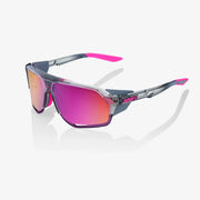 100% Norvik Tokyo Night Sunglasses, Purple Multilayer Mirror Lens
