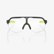 100% S2 Soft Tact Cool Grey Sunglasses, Photochromic Lens