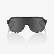 100% S2 Soft Tact Cool Grey Sunglasses, Smoke Lens
