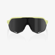 100% S2 Soft Tact Glow Sunglasses, Black Mirror Lens