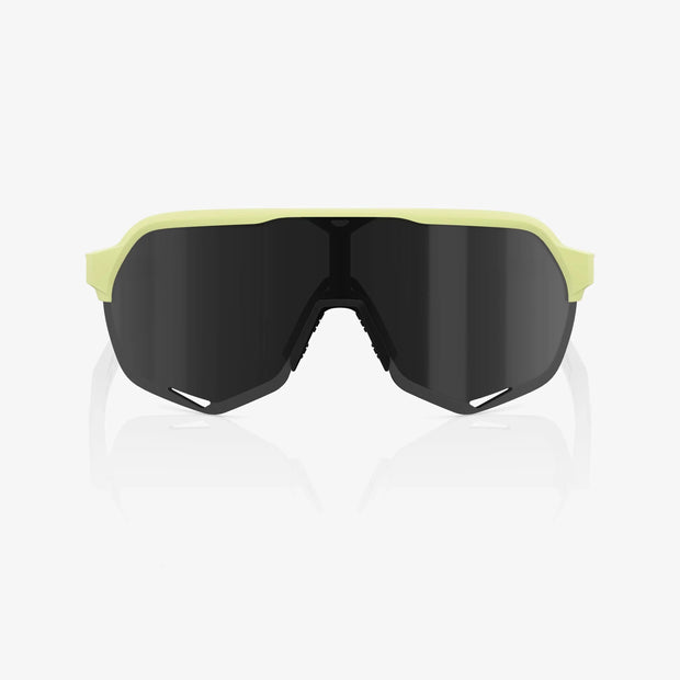 100% S2 Soft Tact Glow Sunglasses, Black Mirror Lens