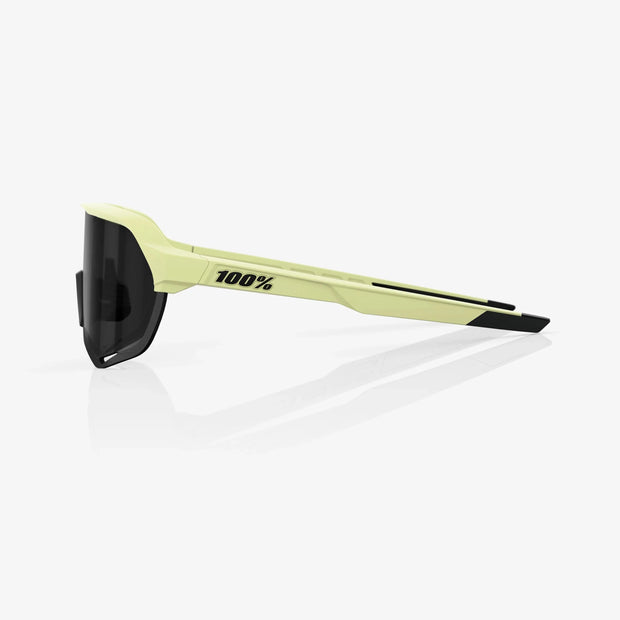 100% S2 Soft Tact Glow Sunglasses, Black Mirror Lens