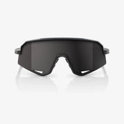 100% Slendale Matte Black Sunglasses, Smoke Lens
