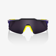100% Speedcraft SL Matte Metallic Digital Brights Sunglasses, Smoke Lens