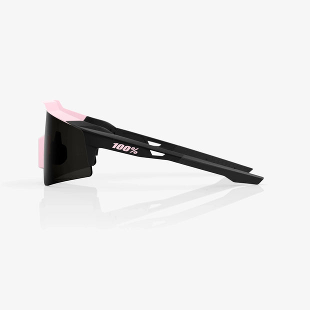 100% Speedcraft SL Soft Tact Desert Pink Sunglasses, Smoke Lens