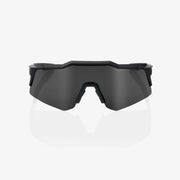 100% Speedcraft XS Soft Tact Black Sunglasses, Smoke Lens