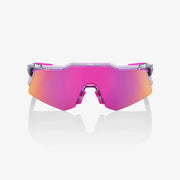 100% Speedcraft XS Tokyo Night Sunglasses, Purple Multilayer Mirror Lens