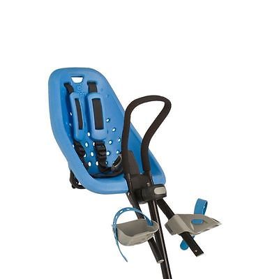 YEPP MINI BLUE FRONT MOUNT BIKE CHILD SEAT FOR AHEAD STEM CYCLES 45% OFF + STAND