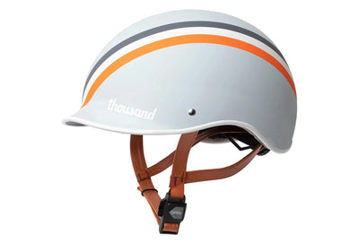 Thousand Heritage Collection Adult Bike Helmet Original Low Profile Retro Commuter Cycling Helmet Large 59 - 62cm GT Stripe grey (matt)