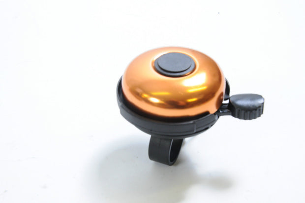 WHOLESALE JOB LOT 10 (TEN) QUALITY CYCLE BICYCLE BELLS BIKE 'RINGER’ GOLD TOP