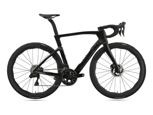 2025 Pinarello Most Dogma F Disc Frameset - Black on Black