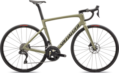 2025 Specialized Tarmac SL7 Comp 105 Di2 Carbon Road Bike in Gloss Metallic Spruce