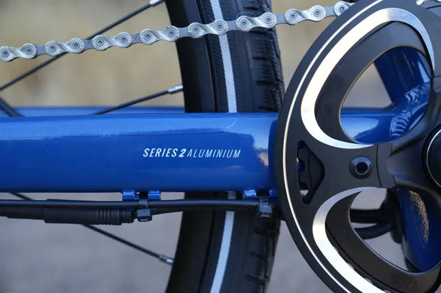 2025 Marin Fairfax E ST  Hybrid Bike in Blue