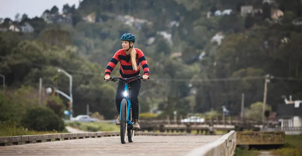 2025 Marin Larkspur E Electric Hybrid Bike in Blue