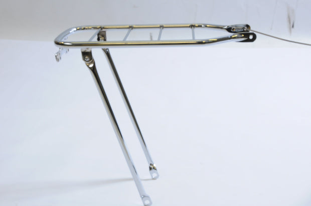 STECO CHROME PLATFORM RACK CYCLE PANNIER CARRIER SUITS 24” WHEEL SIZE BIKES