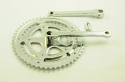 VINTAGE DOUBLE CHAINWHEEL COTTERED SUIT 70's 80's RACER,SPORTS,ROAD BIKE 42-52