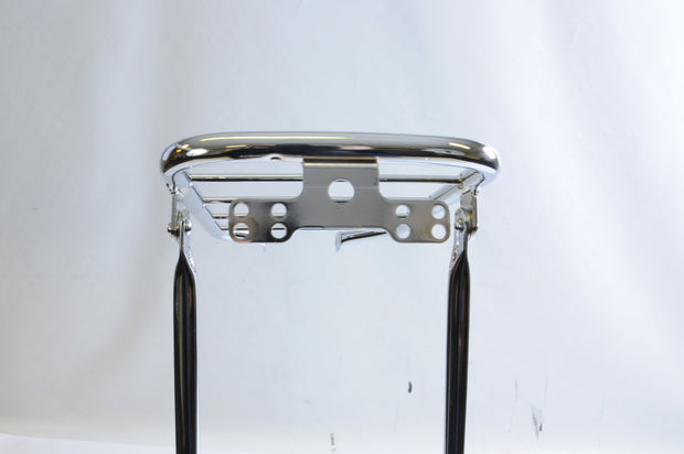 STECO CHROME PLATFORM RACK CYCLE PANNIER CARRIER SUITS 24” WHEEL SIZE BIKES