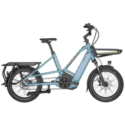 Bergamont Hans-E Lt Electric Hybrid Bike In Shiny Glazy Blue