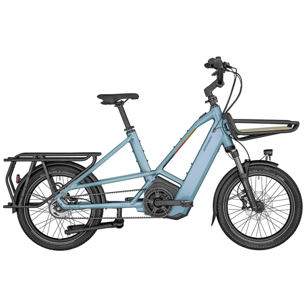 Bergamont Hans-E Lt Electric Hybrid Bike In Shiny Glazy Blue