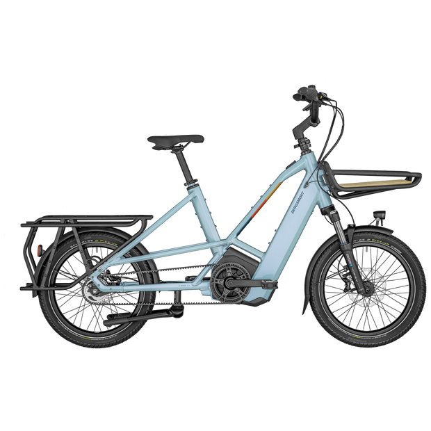 Bergamont Hans-E Lt Electric Hybrid Bike In Shiny Glazy Blue