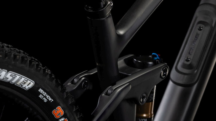 2025 Cube Stereo ONE44 C:62 Race Full Suspension Mountain Bike in Black
