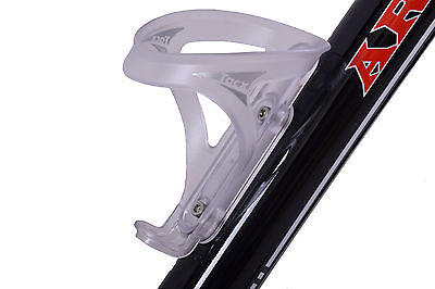TACX JUNO MTB CYCLE WATER BOTTLE CAGE TRANSPARENT BODY 70% OFF RRP OF £12.99