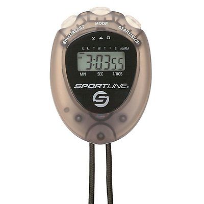 SPORTLINE ECONOSPORT 240 SERIES STOPWATCH + TIME + ALARM + AT VERY LOW PRICE