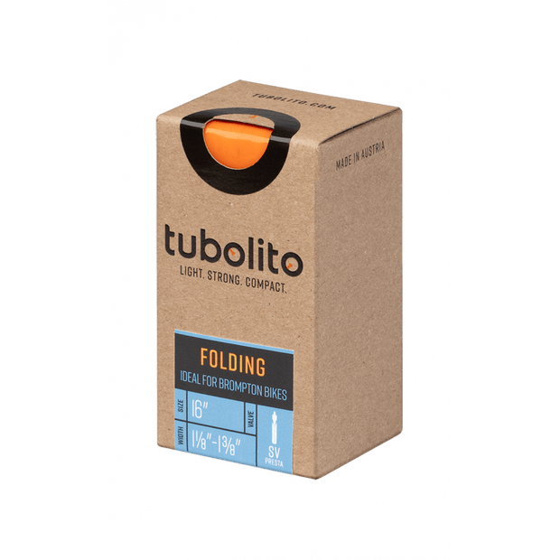 Tubolito Tubo Folding Bike - Neon Orange - 20"x1.2-1.8