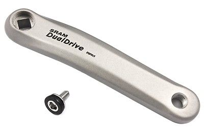 SRAM LEFTHAND CRANK DUAL DRIVE RPM 170mmALLOY CRANK PEDAL ARM SUIT SHIMANO