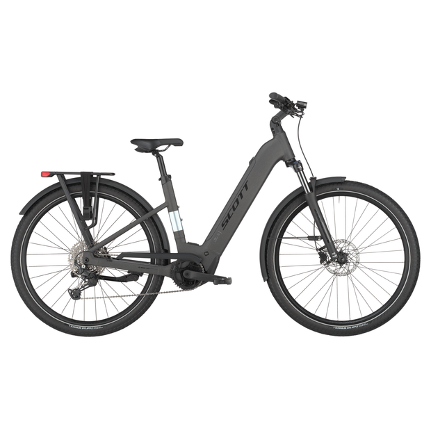 2025 Scott Sub 30 Wave Electric Hybrid Bike In Grey