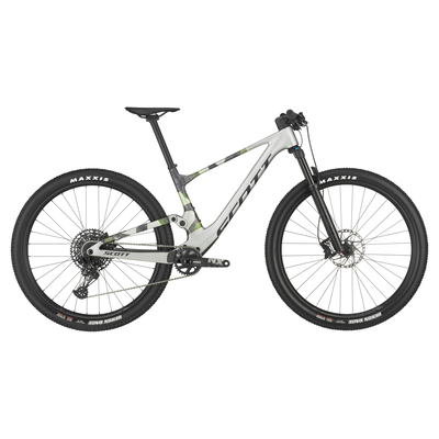 2025 Scott Spark Rc Comp Full Suspension Bike In Grey