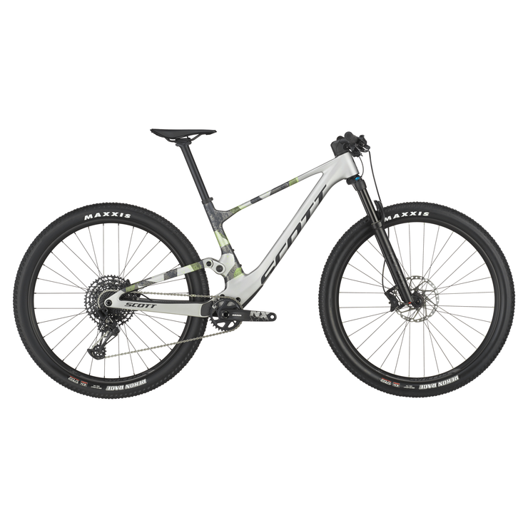 2025 Scott Spark Rc Comp Full Suspension Bike In Grey