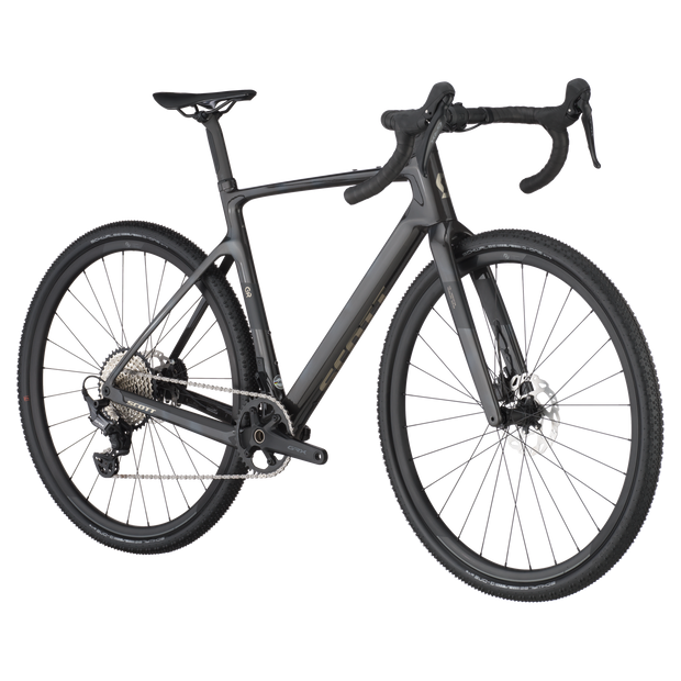 2025 SCOTT Addict Gravel 40 GRX Carbon Gravel Bike in Python Black