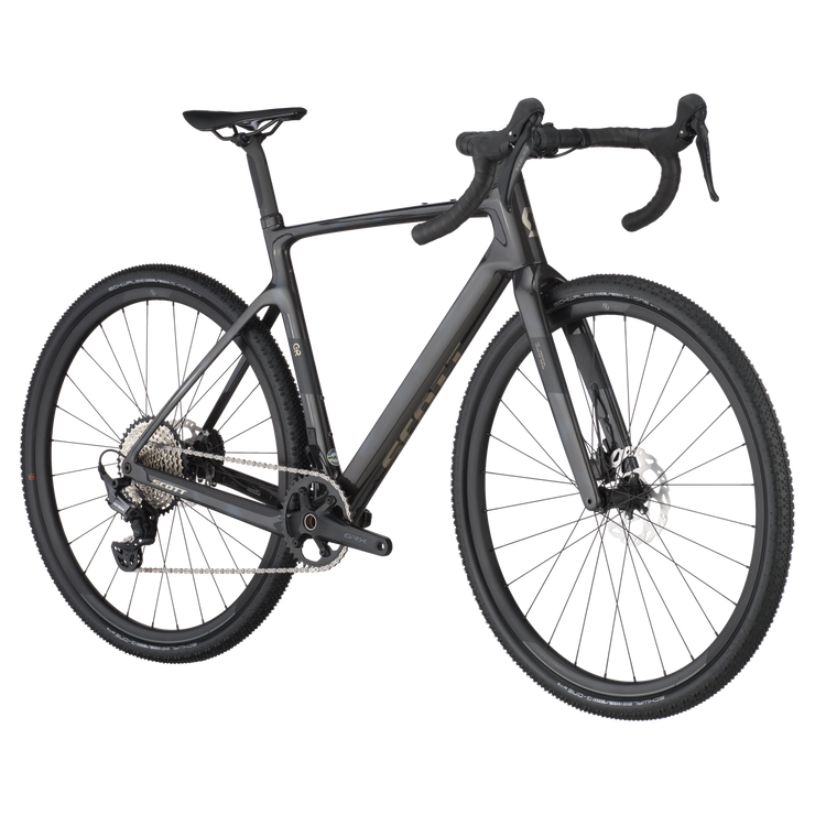 2025 SCOTT Addict Gravel 40 GRX Carbon Gravel Bike in Python Black