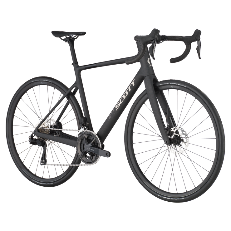 2025 Scott Addict 40 Road Bike in Champion Black