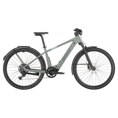 2025 Scott Passage 30 Electric Hybrid Bike In Green