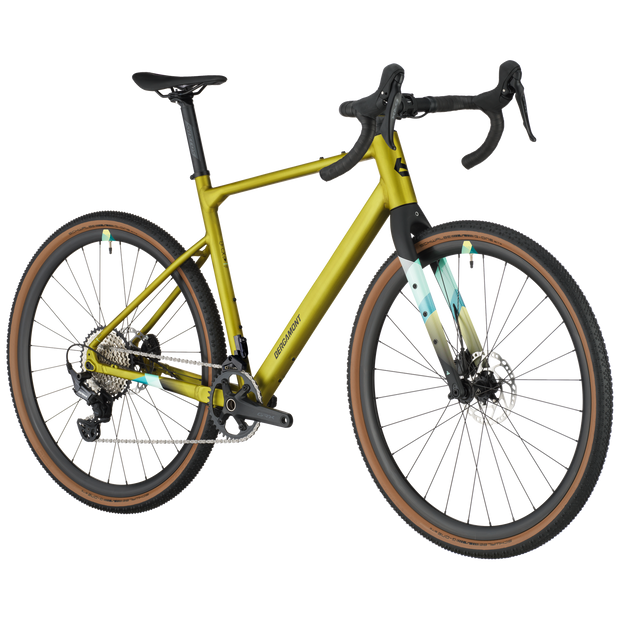 Bergamont Grandurance 8 Gravel Bike In Greenish Gold
